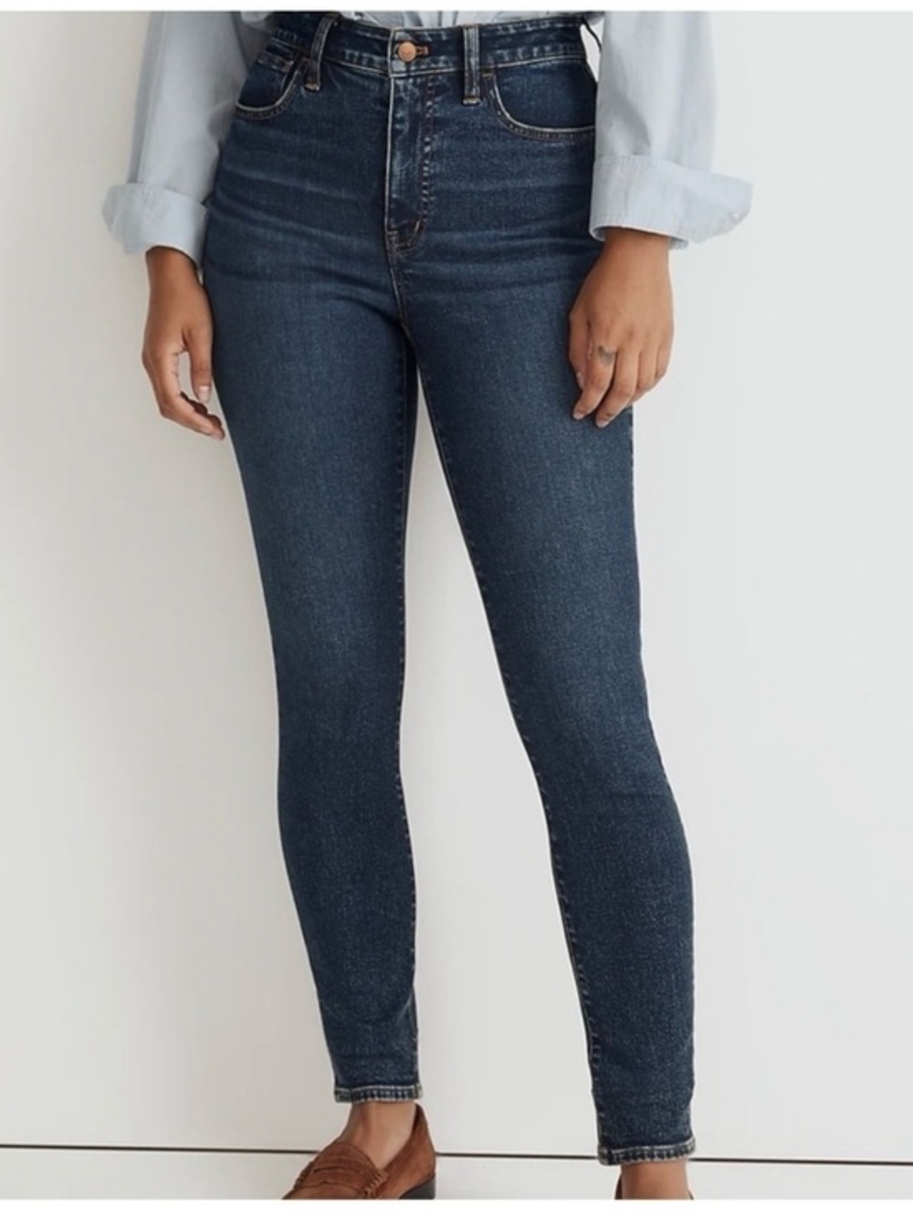 NWT Madewell Curvy Roadtripper Skinny Jeans Size 24T